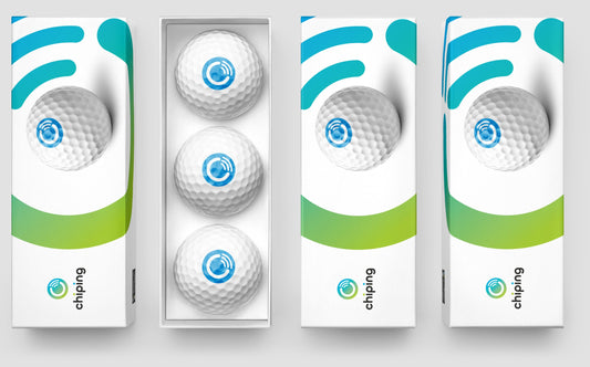 Chiping GPS Tracked Golf Balls - Expert Set - 12 Ball Set